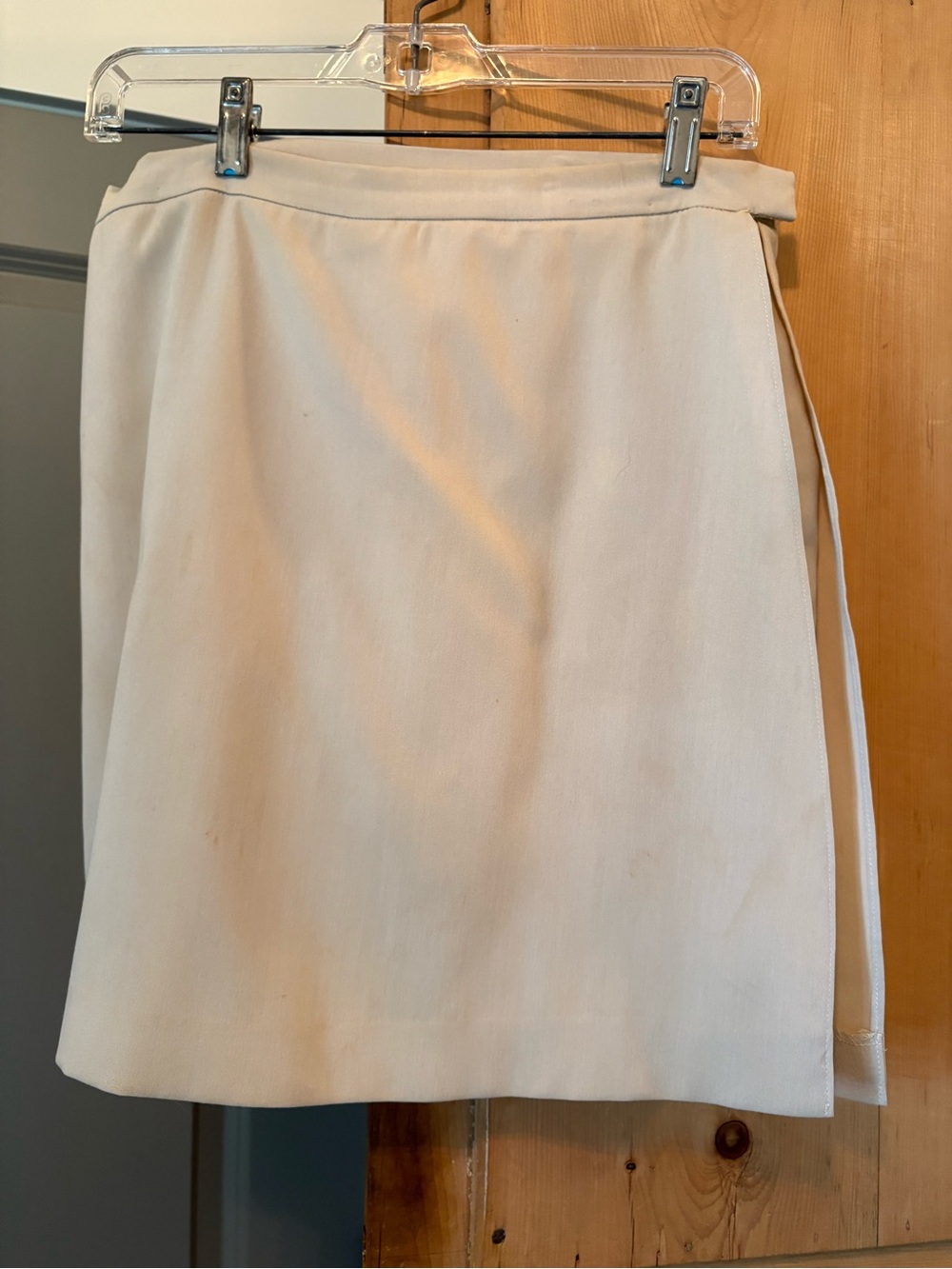 Classic Light Taupe A-Line Women's Skort